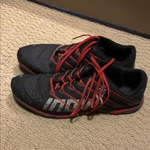 Inov-8 Men's Black and Red Running Shoes